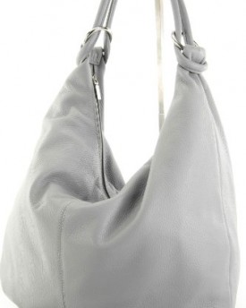 Made-Italy-Italian-Bag-Lady-Bag-Handbag-Bag-Leather-Bag-Leather-337-Accurate-Color-Grey-0