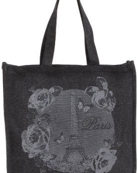 Marc-Labat-Womens-Paris-Mon-Amour-Tote-Gray-Gris-dlav-Taille-unique-0