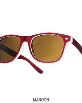 Marron-Black-Wayfarer-Classic-Unisex-Geek-Style-retro-80s-Fashion-Sunglasses-Smoked-Lenses-Offe-UV-400-0