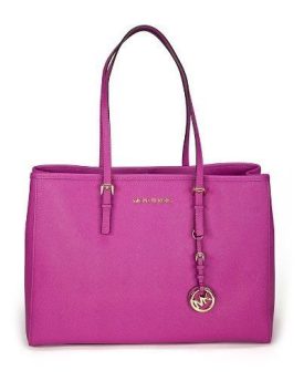 Michael-Kors-Jet-Set-Travel-Large-EW-Tote-Leather-Raspberry-0