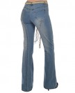 Miss-Posh-Womens-Low-Rise-Boot-Cut-Wash-Denim-Jeans-10-0