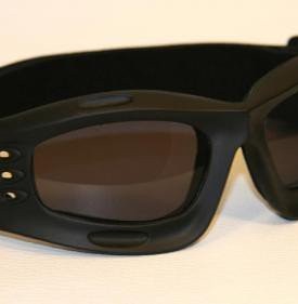 Motorcycle-goggles-black-smoke-tinted-lenses-black-frame-SPR-rubber-0-3