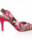My1stWish-Womens-Floral-Printed-Diamante-Stiletto-High-Heel-Pink-Shoes-Size-5-0-0