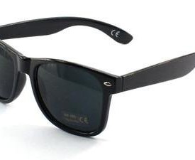 NEW-BLACK-UNISEX-RETRO-80S-AVIATOR-WAYFARER-SUNGLASSES-0