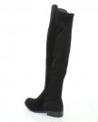 NEW-HT45-LADIES-WOMENS-WIDE-LEG-CALF-STRETCH-OVER-KNEE-THIGH-HIGH-FLAT-BOOTS-SHOES-SIZE-3-4-5-6-7-8-UK-4-Black-Faux-Suede-0-1