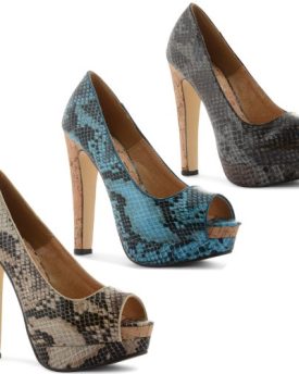 NEW-LADIES-HIGH-CORK-EFFECT-BLOCK-HEEL-PLATFORM-PEEP-TOE-SHOES-FAUX-SNAKESKIN-0