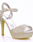 NEW-Ladies-Sparkly-Diamante-Rhinestone-Ankle-Strap-Sandals-High-Heel-Shoes-SizeSilverUK-5-EU-38-AU-6-US-7Party-0