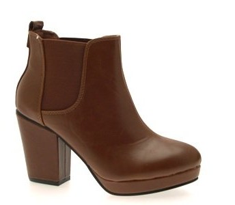 NEW-WOMENS-CHELSEA-DEALER-GUSSET-RIDING-ANKLE-BOOTS-BLOCK-HIGH-HEELS-LADIES-SHOES-BROWN-SIZE-6-0