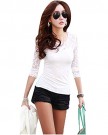 NEW-Womens-Sexy-Long-Sleeve-Blouse-Sheer-Lace-Trim-Slim-Tops-Casual-Pullover-T-Shirt-0