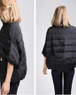 NEW-Womens-Winter-Warm-Collar-Loose-Cloak-Coat-Batwing-Sleeve-Jacket-Outerwear-White-M-0-1