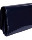 Navy-Blue-High-Gloss-Patent-Clutch-Handbag-Large-Occasion-Bag-0-1