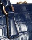 Navy-Blue-Leather-Twin-Handled-Handbag-with-Croc-Print-by-Smith-Canova-0-2