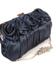 Navy-blue-satin-clutch-bag-with-gentle-pleats-and-satin-flowers-on-the-front-0-0