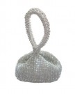 New-Crystal-Silver-Diamante-Evening-bag-Clutch-Purse-Party-Wedding-Prom-Pouch-0