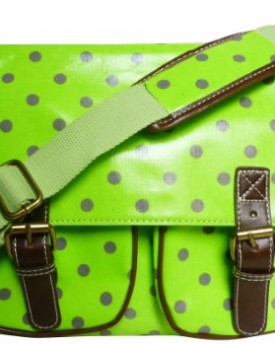 New-Girly-HandBags-Celebrity-Designer-Neon-Polka-Dots-Print-Cross-Body-Satchel-Bag-0