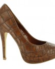 New-Ladies-Black-Stiletto-High-Heel-Platform-Classic-Court-Shoes-Size-UK-3-4-5-6-8-Tan-Size-UK-7-0-0