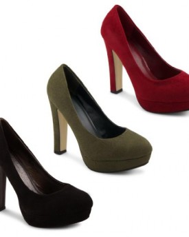 New-Ladies-Court-High-Block-Heel-Platform-Office-Party-Shoes-0