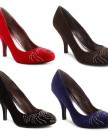 New-Ladies-Diamante-Mid-High-Heel-Stiletto-Round-Toe-Court-Shoes-0