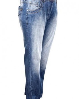 New-Ladies-Light-Stone-Wash-Faded-Plus-Size-Slouch-Fit-Blue-Jeans-Womens-Size-16-UK-0