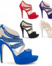 New-Ladies-Stiletto-High-Heel-Platform-Peep-Toe-Diamante-Strappy-Sandals-UK-3-8-0