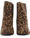 New-Ladies-Twin-Gusset-Slip-On-Chelsea-Riding-Ankle-Boots-Sizes-UK-3-4-5-6-7-Leopard-UK-Size-5-0-3