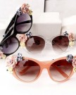 New-Womens-Fashion-Outdoor-Beach-Three-dimensional-Ceramic-Flower-Sunglasses-0-0