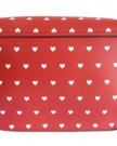 New-Womens-LYDC-Faux-Leather-Heart-Shapes-Satchel-Hearts-Vintage-Retro-Messenger-Bag-Buckle-Shoulder-School-Red-White-0-1