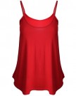 New-Womens-Ladies-Basic-Plain-Camisole-Thin-Strap-Stretchy-Flared-Swing-Vest-Top-0-2