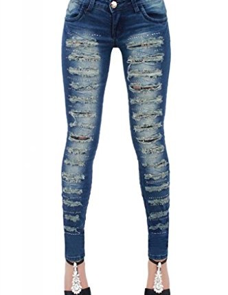 New-Womens-Ladies-denim-Skinny-jeans-DISTRESSED-RIPPED-style-skinny-slim-fit-pant-UK-sizes-6-8-10-12-14-0