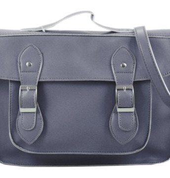 New-Womens-Satchel-Shoulder-Bag-Briefcase-Pockets-School-College-Buckle-Grab-Handle-Vintage-Retro-0