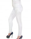 New-Womens-denim-jeans-High-Waisted-Laces-on-back-super-skinny-slim-fit-in-white-40-0-1