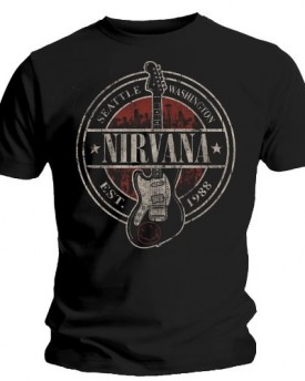 Nirvana-Seattle-1988-Official-Unisex-T-Shirt-Black-Large-0
