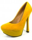 Nona-Womens-High-Stiletto-Heel-Pumps-Ladies-High-Platform-Court-Shoes-Mustard-Size-5-UK-0-0