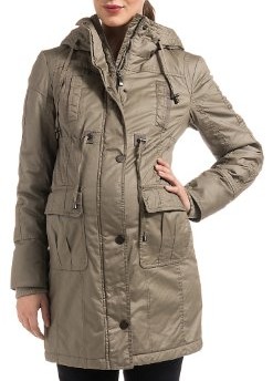 Noppies-Womens-Hooded-Long-regular-Coat-Brown-Braun-taupe-11-14-Brand-size-L-0