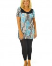 Nouvelle-Leaf-Print-Top-Turquoise-Size-26-28-0-1