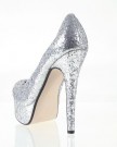 ODEON-Silver-Glitter-High-Heel-Platform-Party-Prom-Court-Shoes-5-0-1