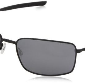Oakley-Oo4075-Square-Wire-Polished-Black-FrameBlack-Iridium-Lens-Metal-Sunglasses-0