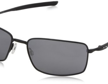 Oakley-Oo4075-Square-Wire-Polished-Black-FrameBlack-Iridium-Lens-Metal-Sunglasses-0