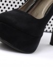 Odeon-Black-Faux-Suede-Platform-Womens-High-Heel-Court-Shoe-Size-UK-7-EU-40-0-3