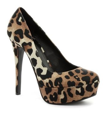 Odeon-Leopard-Platform-Womens-High-Heel-Court-Shoe-UK-Size-6-0