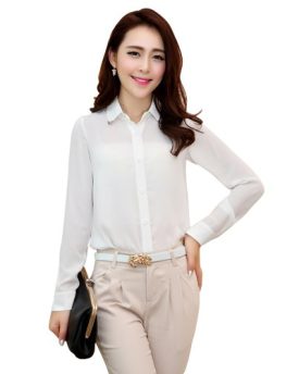 Official-Shop-BXT-2014-Women-Spring-Summer-Chiffon-Ladies-Basic-Long-Sleeve-Shirts-Brand-New-Single-Breasted-Women-Chiffe-Blouses-Pearl-White-0