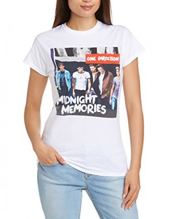 One-Direction-Womens-Midnight-Memories-Crew-Neck-Short-Sleeve-T-Shirt-White-Size-14-Manufacturer-Size-X-Large-0