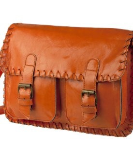 Orange-Small-Satchel-Handbag-Bright-Colours-with-Buckles-and-Stitched-Edge-by-Lettuce-0