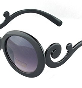 Outray-Womens-Designer-Baroque-Swirl-Arms-Oversized-Sunglasses-1021-Black-0