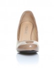 PEARL-Dark-Nude-Patent-PU-Leather-Stiletto-High-Heel-Classic-Court-Shoes-Size-UK-5-EU-38-0-3
