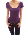 PattyBoutik-Corset-Embroidered-Back-Cap-Sleeve-Boho-Clubwear-Blouse-Top-Purple-S-0-2