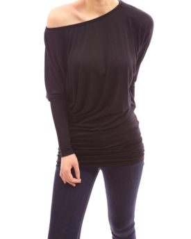 PattyBoutik-Multi-Style-OnOff-Shoulder-Long-Sleeve-Sleeveless-Halter-Knit-Tops-Black-12-0