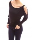 PattyBoutik-Sexy-Backless-Open-Shoulder-Long-Sleeves-Top-Set-Black-14-0-1