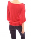 PattyBoutik-Sexy-Cowl-Neck-Cut-Out-Asym-Sleeve-Casual-Blouse-Top-Red-12-0-2