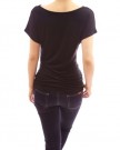 PattyBoutik-Simple-Cowl-Neck-Short-Sleeve-Casual-Blouse-Top-Black-14-0-2